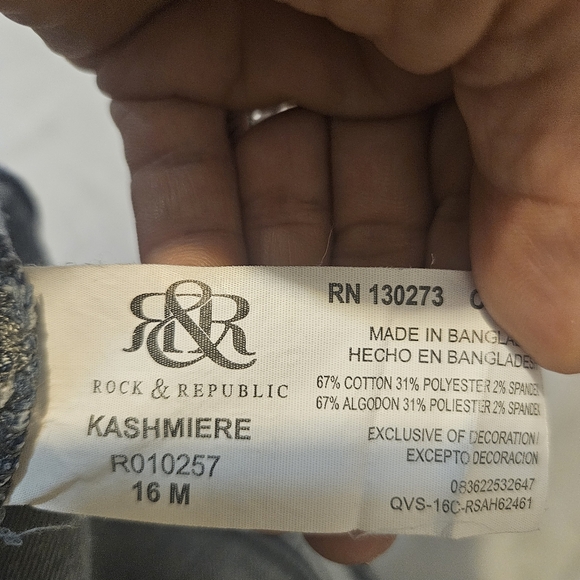 Rock& Republic Kashmiere jeans - Picture 5 of 12
